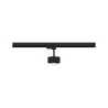 Spot ProRail3 Aldan 1x9W Noir/Chrome 230V métal 3000K 3 phases dimmable
