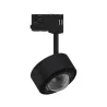 Spot ProRail3 Aldan 1x9W Noir/Chrome 230V métal 3000K 3 phases dimmable