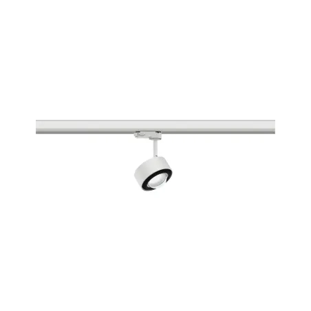 Spot ProRail3 Aldan 1x9W Blanc/Noir 230V métal 4000K 3 phases dimmable