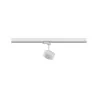 Spot ProRail3 Aldan 1x9W Blanc/Noir 230V métal 4000K 3 phases dimmable