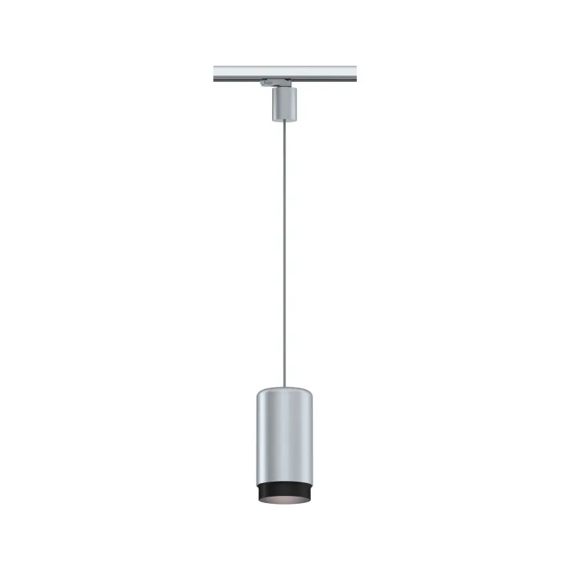 ProRail3 Pendant Corus max.1x50W Silv E27 230V Métal/plastique 3 phases