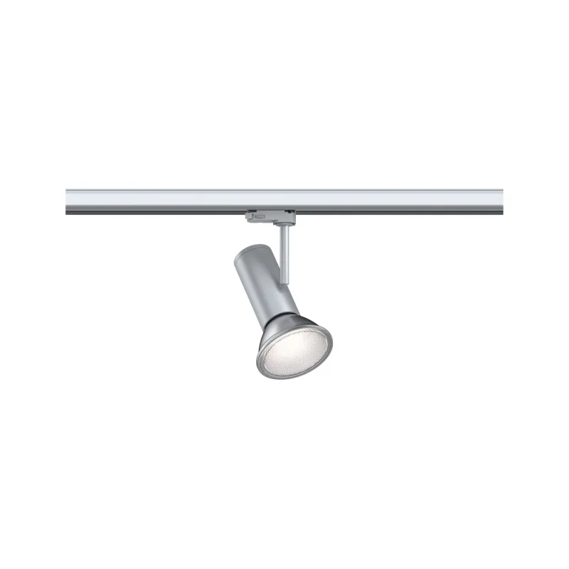 Spot ProRail3 Apol max50W E27 Chrome dépoli 230V Métal/plastique