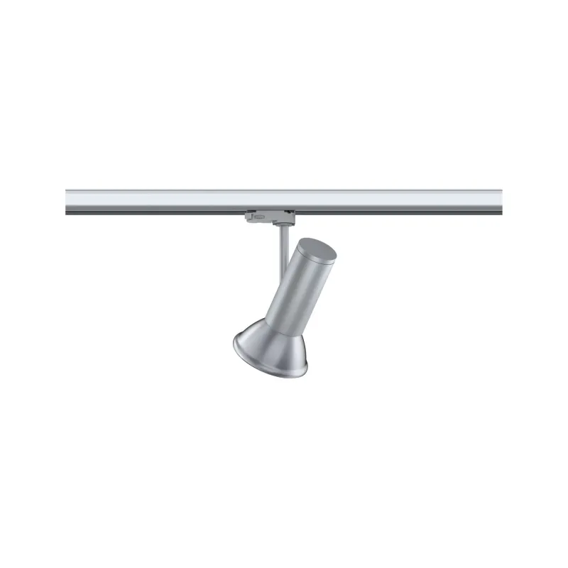 Spot ProRail3 Apol max50W E27 Chrome dépoli 230V Métal/plastique