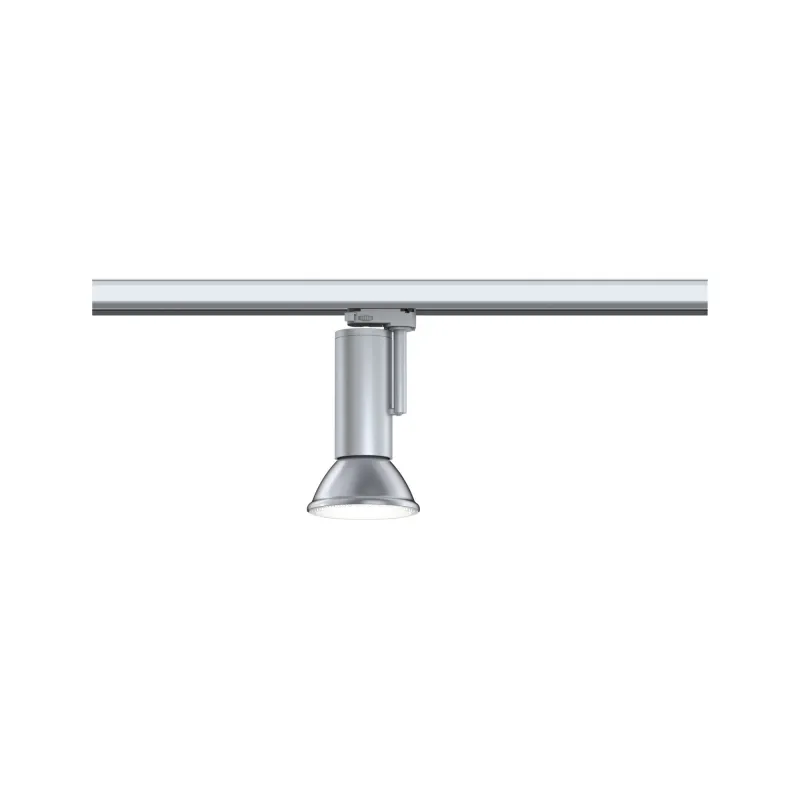 Spot ProRail3 Apol max50W E27 Chrome dépoli 230V Métal/plastique