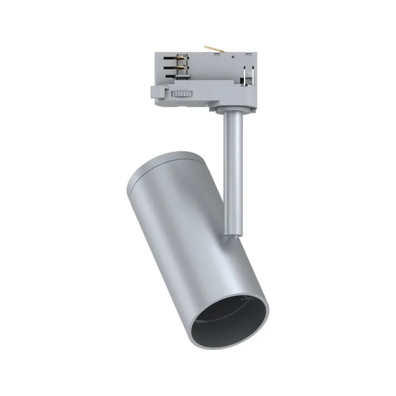 Spot ProRail3 Apol max50W E27 Chrome dépoli 230V Métal/plastique