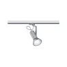 Spot ProRail3 Apol II max50W E27 Chrome dépoli 230V Métal/plastique