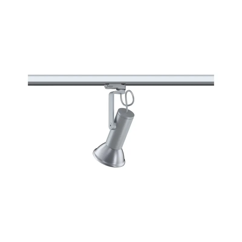 Spot ProRail3 Apol II max50W E27 Chrome dépoli 230V Métal/plastique