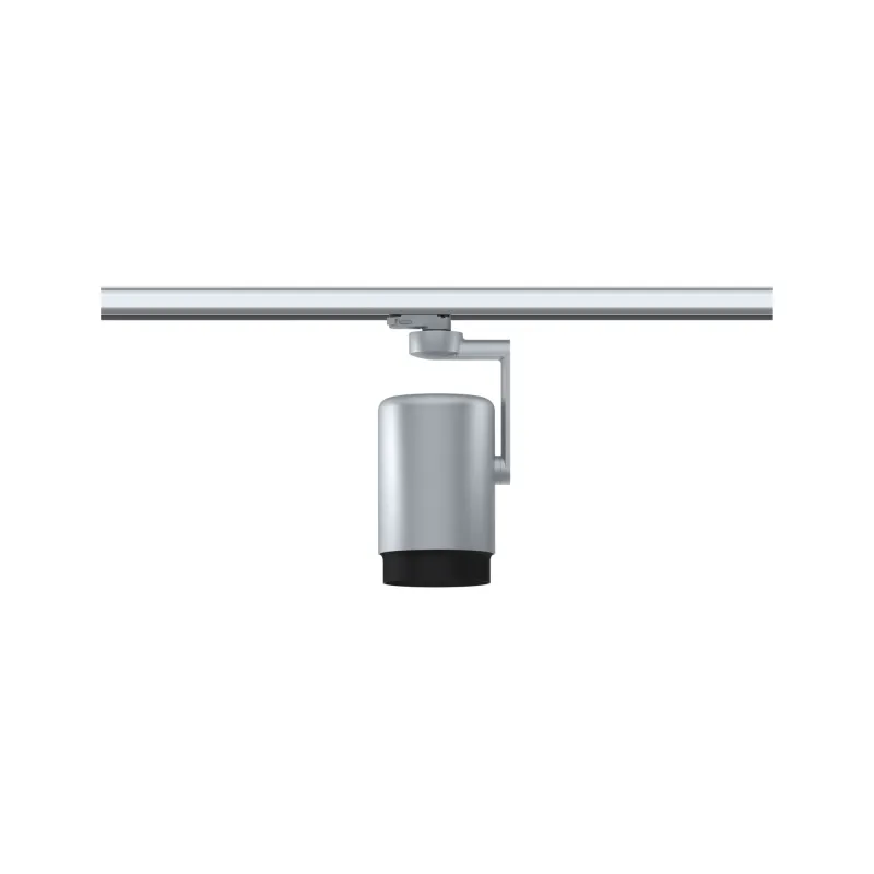 Spot ProRail3 Asthene max50W E27 Chrome dépoli 230V Métal/plastique