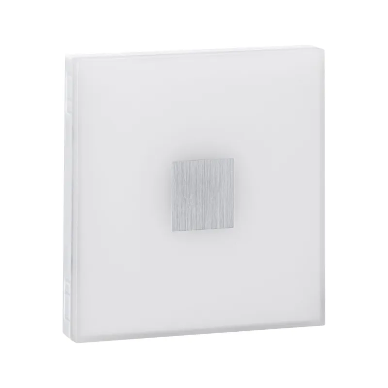 LumiTiles Basic Set Square 10x10cm 2x0,8W 2700K 12V Blanc Syn/Alu