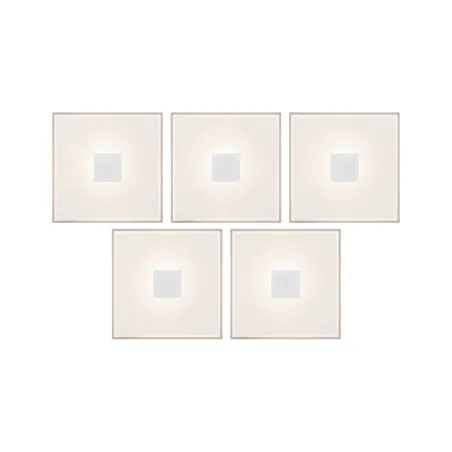 LumiTiles Basic Set Square 10x10cm 5x0,8W 2700K 12V Blanc Syn/Alu