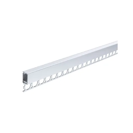 Profilé Encastré LumiTiles Top 2m avec diffuseur Alu anodisé/Satin