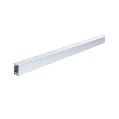 Profilé en saillie LumiTiles Top 2m avec diffuseur Alu anodisé/Satin