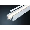 Profilé en saillie LumiTiles Top 2m avec diffuseur Alu anodisé/Satin
