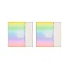 LumiTiles Basic Set Square 10x10cm 2x0,75W RGBW blanc Plastique/Alu