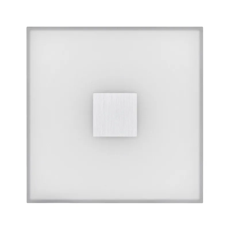LumiTiles Basic Set Square 10x10cm 2x0,75W RGBW blanc Plastique/Alu
