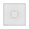 Extension LumiTiles Square 10x10cm 1x0,75W RGBW blanc Plastique/Alu