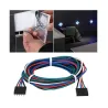 LumiTiles Cables Multi Colour 1x130cm 12V Noir plastique