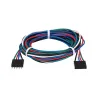 LumiTiles Cables Multi Colour 1x130cm 12V Noir plastique