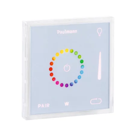 LumiTiles Touch Modul Square 10x10cm RGBW blanc Synthétique/Alu