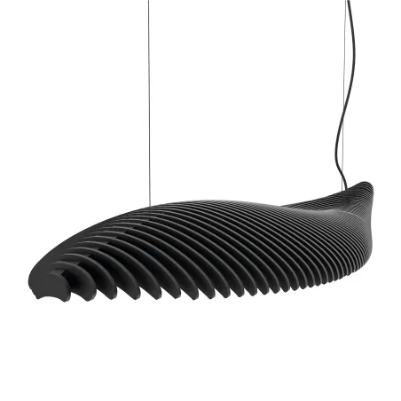 Suspension poisson IP20 LED SMD 26W 2700K Noir