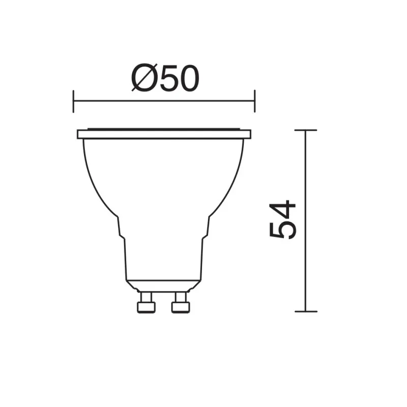 LED LED Pro CCT GU10 3.5W 350LM 2700K / 4000K