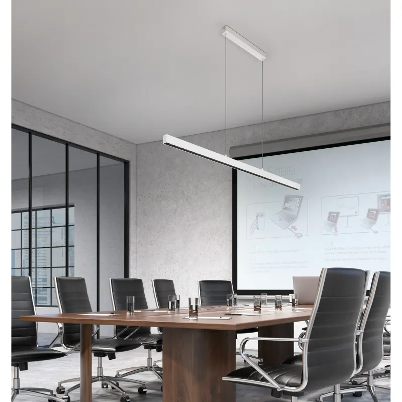 Sigma suspension LED 44W 4543LM DALI CRI90 2700K Blanc