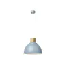 Suspension Vala E27 60W bleu clair