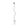 Suspension Oxy D.300mm E27 60W Chrome Opal