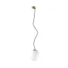 Suspension Oxy D.300mm E27 60W Opal Gold