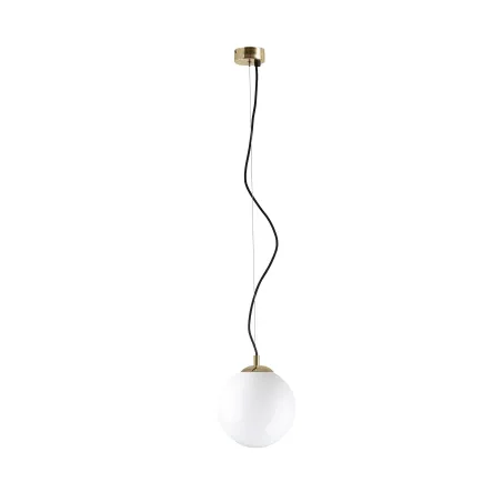 Suspension Oxy D.350mm E27 60W Opal Gold
