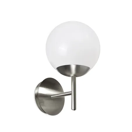 Applique Oxy D.200mm E27 40W chrome-opale