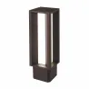 Balise Aura IP65 LED SMD 25W 3000K 3480LM marron oxyde