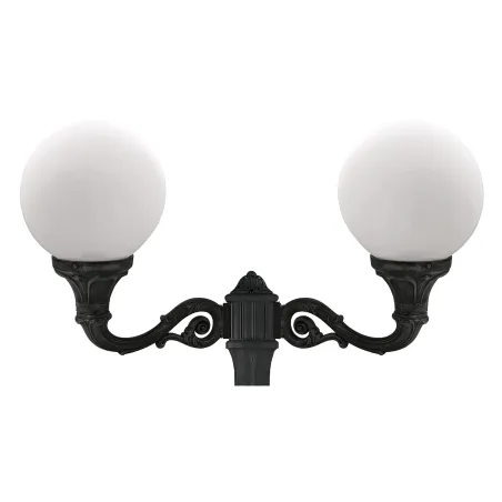 Tête 2l. Indura Globe IP65 2x E27 max. 105W noir
