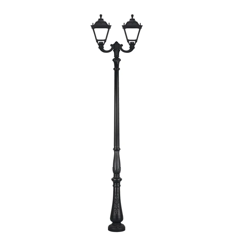 Tête 2 lampes Indura Medium 4 IP55 GX53 LED T2 4x 7W - 4x 10W Noir
