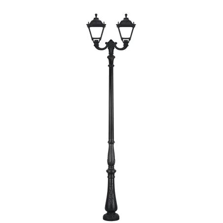 Tête 2 lampes Indura Medium 4 IP55 GX53 LED T2 4x 7W - 4x 10W Noir