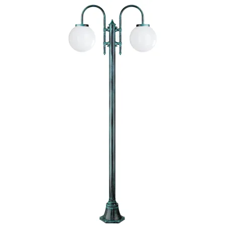 Flash 2 lumières sans base bomm ip43 2 x E27 max. 2 x 42W blanc