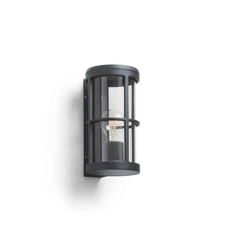 Applique Lug IP54 E27 MAX 18W DIF. Fume anthracite