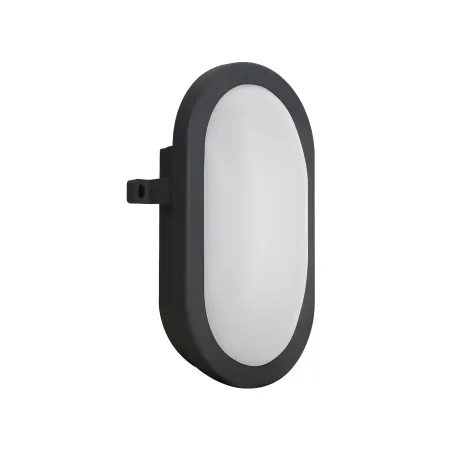 Applique ovale FAR IP54 LED SMD 12W 840LM 4000K Noir