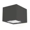 Applique Isora IP65 LED COC AC 4W 352LM 4000K 1M anthracite