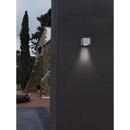 Applique Isora IP65 LED COC AC 4W 352LM 4000K 1M anthracite