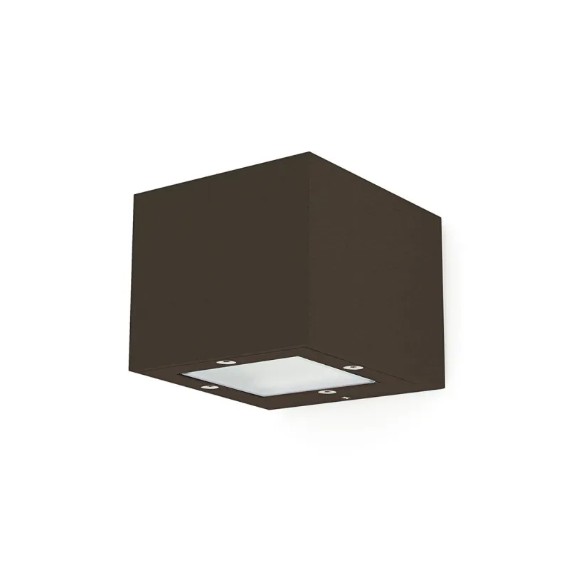 Applique Isora LED COC AC 2X 4.3W 2X 352LM 4000K 2EM marron Cobery