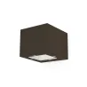 Applique Isora LED COC AC 2X 4.3W 2X 352LM 4000K 2EM marron Cobery