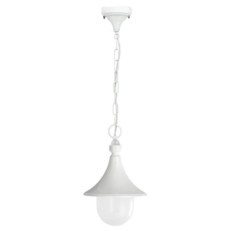 Trom suspension IP43 E27 max. 42W blanc