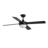 Nick IP20 2XE27 Ventilateur 2x6W Ø132cm