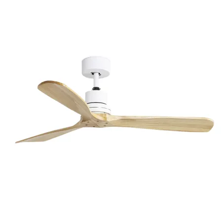 Breeze IP20 Ventilateur sans lumière Ø132CM blanc / érable naturel