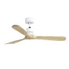 Breeze IP20 Ventilateur sans lumière Ø132CM blanc / érable naturel