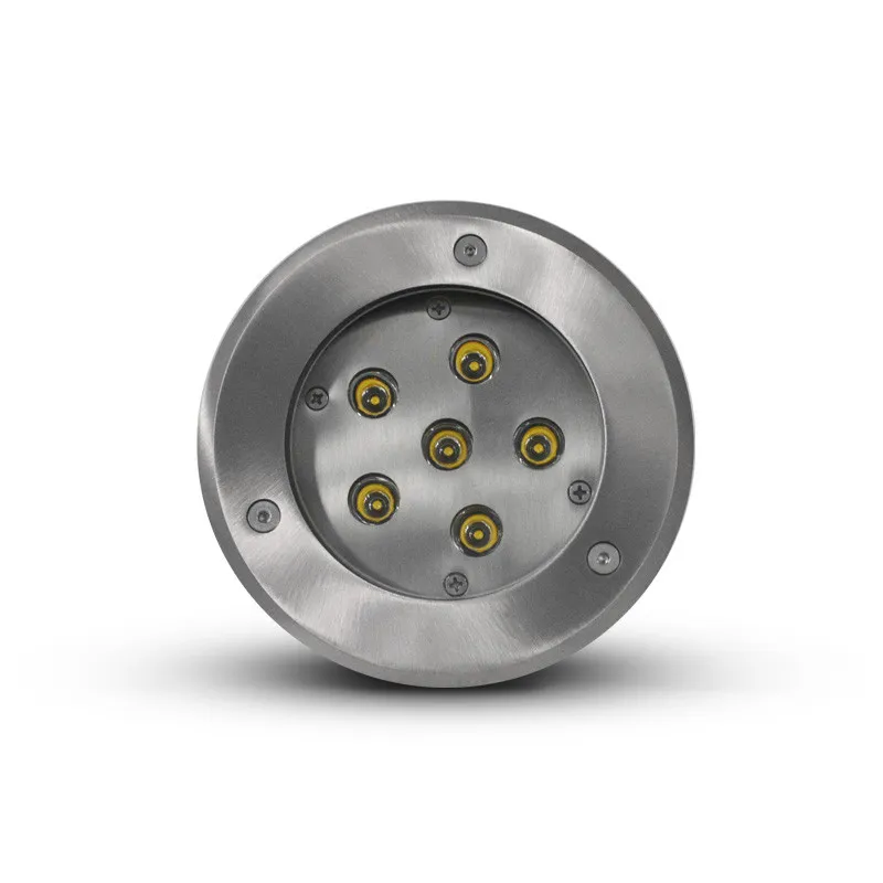 ETNA VINTAGE SPOT LED ENCASTRABLE SOL 6W 4000K IP67 ROND INOX 316L