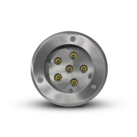 ETNA VINTAGE SPOT LED ENCASTRABLE SOL 6W 4000K IP67 ROND INOX 316L