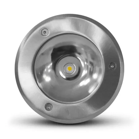 ETNA VINTAGE SPOT LED ENCASTRABLE SOL 3W 4000K IP67 ROND INOX 316L