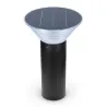 SUNNY COUPOLE POTELET SOLAIRE CONIQUE 9V 380MM 4W 3000K NOIR IP65